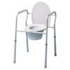 Silver Collection 3-in-1 Steel Commode view 1