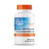 Doctor's Best Betaine HCI Pepsin & Gentian Bitters, Digestive Enzymes for Protein Breakdown & Absorption, Non-GMO, Gluten Free, 120 Caps, Original Version view 1
