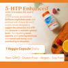 Doctors Best 5-HTP Enhanced with Vitamins B6 & C, Supports Mental & Emotional Well-Being, Non-GMO, Gluten Free, Soy Free, Vegan 120 Veggie Caps view 4