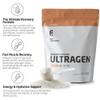 FIRST ENDURANCE Ultragen Workout Recovery Drink Powder, Protein Mix, Boosts Energy, Accelerates Recovery | Cappuccino, 15 Servings view 2