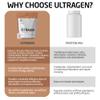 FIRST ENDURANCE Ultragen Workout Recovery Drink Powder, Protein Mix, Boosts Energy, Accelerates Recovery | Cappuccino, 15 Servings view 3