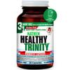 Natren Healthy Trinity Probiotics Supplement - 30 Dairy and Gluten Free Gel Capsules - Improve Gut and Digestive Health, 30 Billion CFU - Lactobacillus Acidophilus, Bifidobacterium, Bulgaricus view 1