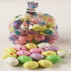 Scott's Cakes Speckled Chocolate Malted Eggs in a 1 Pound Bunny Hop Bag
