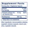 Life Extension Mega Benfotiamine, 250 mg, a fat-soluble form of thiamine, healthy metabolism, ultra-bioavailable vitamin B1, high potency, gluten-free, non-GMO, vegetarian, 120 capsules view 3