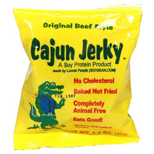 Cajun Jerky, Original Beef Style, 12-Count, 1.5-Ounce Package (Pack of 2)
