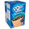 Pop-Tarts Breakfast Toaster Pastries, Unfrosted Blueberry, Bulk Size, 96 Count (Pack of 12, 14.7 oz Boxes) view 1