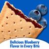 Pop-Tarts Breakfast Toaster Pastries, Unfrosted Blueberry, Bulk Size, 96 Count (Pack of 12, 14.7 oz Boxes) view 4