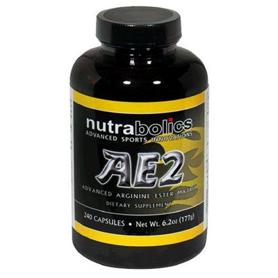 Nutrabolics AE2 Advanced Arginine Ester Matrix, 240 Capsules
