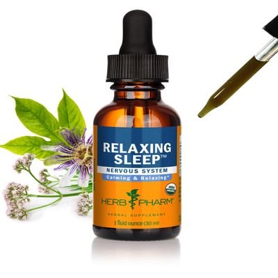 Herb Pharm Relaxing Sleep Herbal Formula with Valerian Extract - 1 Ounce