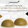 Yamuna Body Rolling Foot Wakers Gold  Foot Massager and Exercise Equipment for Balance, Circulation, and Plantar Fasciitis Relief  Yamuna Balls Kit with Online Instructional Video view 2