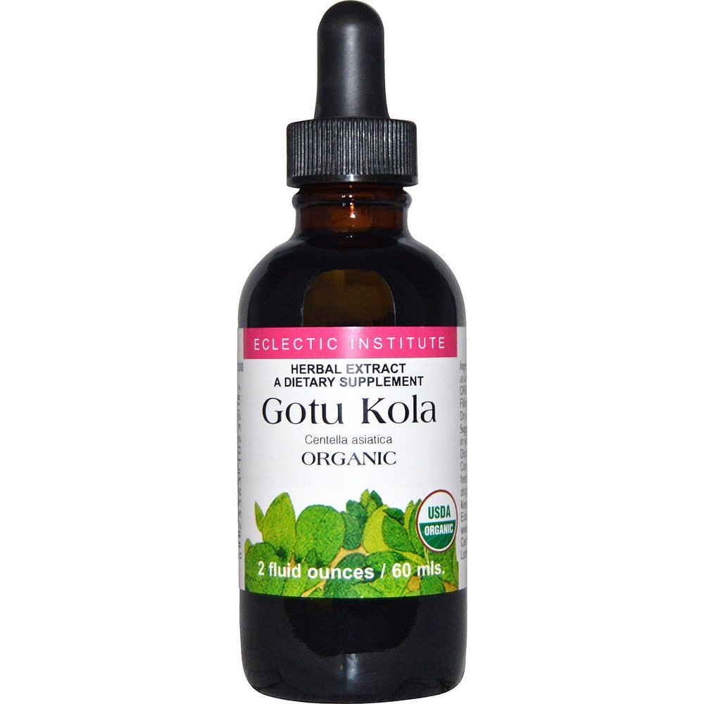 Eclectic Gotu Kola O, Red, 2 Fluid Ounce