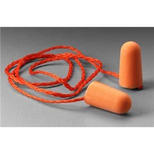 3M 1110 Protective Ear Plugs Corded 100 Pair/Box