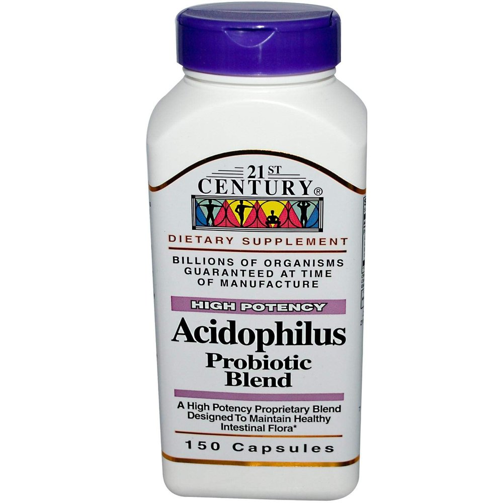 Acidophilus Probiotic Blend 150 Capsules, 21st Century by 21st Century