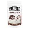 NaturesPlus SPIRU-TEIN, Cookies & Cream - 1.15 lbs - Plant-Based Protein Shake - Non-GMO, Vegetarian, Gluten Free - 15 Servings view 1
