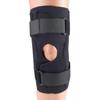 OTC Knee Stabilizer Wrap, Hinged Bars, Neoprene, Black, Small view 1