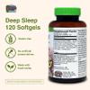 Herbs Etc. Deep Sleep Softgels - Herbal Sleep Support Supplement - Rest & Calming Support with Passionflower, Chamomile & Lemon Balm - 120 Softgels (120 Servings) view 3