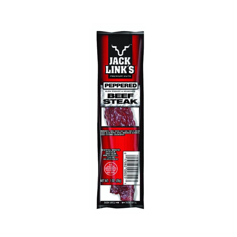 Jack Link's Peppered Beef Steak 1 oz. Packet