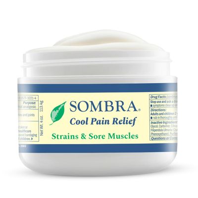 Sombra Cool Pain Relief 4 oz for Sprains, Sore Muscles & Muscle Recovery