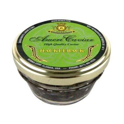 Bemka.com American Sturgeon Hackleback Wild Caviar, 2-Ounce, 2-Ounce Jar