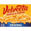 Velveeta Shells and Cheese Mac, 1 Box, for Easy Dinner or Dinner Sides, Original Flavor, Made with Real Cheese, 12 oz view 1