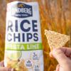 Lundberg Rice Chips, Fiesta Lime, 5.5oz, Gluten-Free, Kosher, Non-GMO Verified, Whole Grain Brown Rice view 3