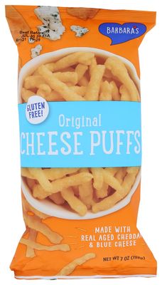 Barbara's Bakery, Original Cheese Puffs, 7 oz