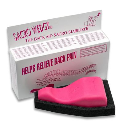 SACRO WEDGY - The Back Aid Sacro Stabilizer - FEMALE VERSION - Helps Releive Back Pain
