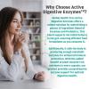 Global Health Trax - Active Digestive Enzymes Supplement, 90 Capsules - Comprehensive Digestive Support with Enzymes to Promote Healthy Digestion for Men and Women view 4