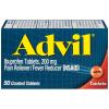 Advil Pain Reliever and Fever Reducer, Ibuprofen 200mg for Pain Relief - 50 Coated Tablets view 1