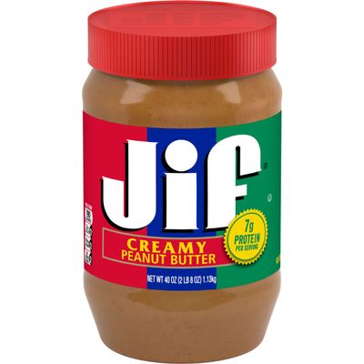 Jif Creamy Peanut Butter, 40 Oz. Jar