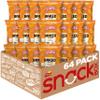 Baked Ruffles Potato Chips, Cheddar & Sour Cream, 1.125 oz Bags, (64 Pack), 50% Less Fat, Gluten Free, No Artificial Flavors, No Colors from Artificial Sources view 1