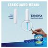 Tampax Pearl Plastic, Super Absorbency, Unscented Tampons, Multicolor, 18 Count view 4