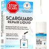 Scarguard - Invisible Brush-On Silicone Sheet with Vitamin E - Scar Removal for Keloids, Burn Scars, Surgery Scars, Stitches, Cuts - No Ugly Scar Sheets, Cream or Messy Scar Gel Needed view 1