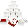 12 Ring/Band Gift Boxes Jewelry Counter Case Display view 1