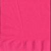 200 Hot Pink Dinner/Hand Towel Napkins Plain Solid Colors view 1