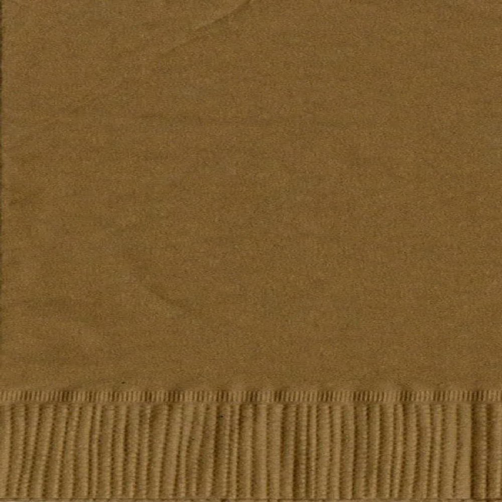 200 Gold Dinner/Hand Towel Napkins Plain Solid Colors