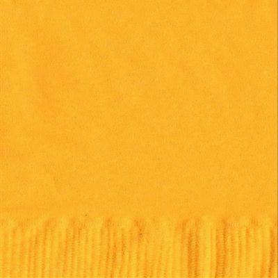 200 Harvest Yellow/School Bus Yellow Dinner/Hand Towel Napkins Plain Solid Colors