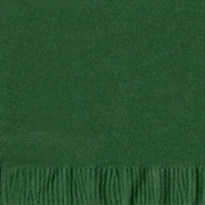 200 Hunter Green Dinner/Hand Towel Napkins Plain Solid Colors