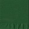200 Hunter Green Dinner/Hand Towel Napkins Plain Solid Colors view 1