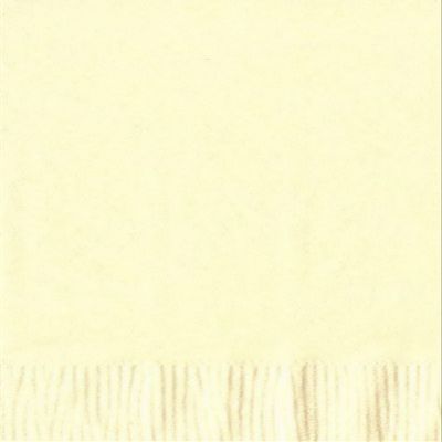200 Ivory Dinner/Hand Towel Napkins Plain Solid Colors