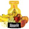 Carb Boom Boom Nutrition Energy Gel - Fruit-Flavored Energy Gels - Workout Gel - Energy Gel for Cycling - Running Gel - Natural Energy Gel - Banana Peach (24 Pack) view 1