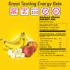 Carb Boom Boom Nutrition Energy Gel - Fruit-Flavored Energy Gels - Workout Gel - Energy Gel for Cycling - Running Gel - Natural Energy Gel - Banana Peach (24 Pack) view 3
