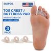 Silipos Gel Toe Crest for Hammertoes & Ball of Foot view 1