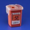AUTODROP 1 Qt. Container, Red, Case (8900SA) view 1
