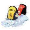 Laerdal Pediatric Pocket Mask w/Gloves & Wipe in Blue/Yellow Soft Pack - 820050 view 1