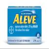 Aleve Tablets with Naproxen Sodium, 220mg (NSAID) Pain Reliever/Fever Reducer, 24 Count, Blue view 1