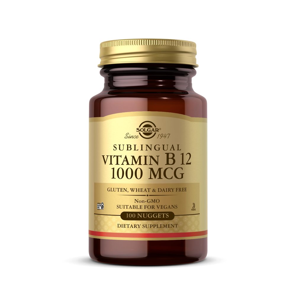 Vitamin B-12 1000mcg Solgar 100 Nuggets