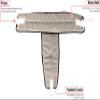 Skil-Care Cushion Slider Belt - Universal Size, Slide Control & Waist Support for Wheelchairs, 303210 view 2