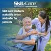Skil-Care Tri-Fold Bedside Fall Mat, 68" L x 26" W x 1" H, High-Density Foam Safety Mat with Non-Slip Bottom, 911547 view 3