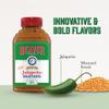 Beaver Brand Extra Hot Jalapeo Mustard, Spicy Mustard with Jalapeo and Cayenne, 13 oz Squeeze Bottle view 2